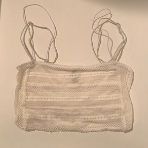 FreePeople Olive Grn Karina Soft Lace Bra size XS